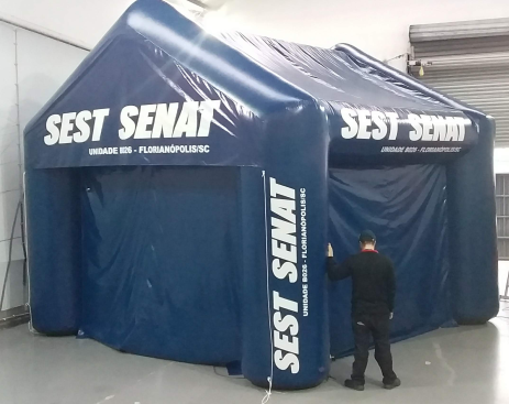 tenda inflavel